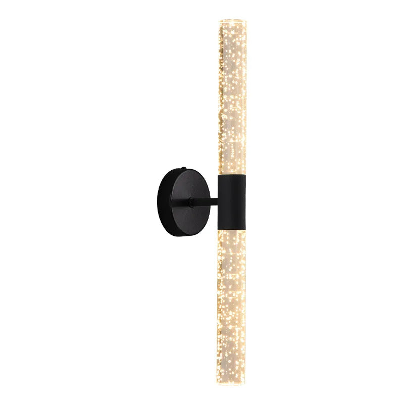 Modern LED Wall Light – Crystal Bubble Design