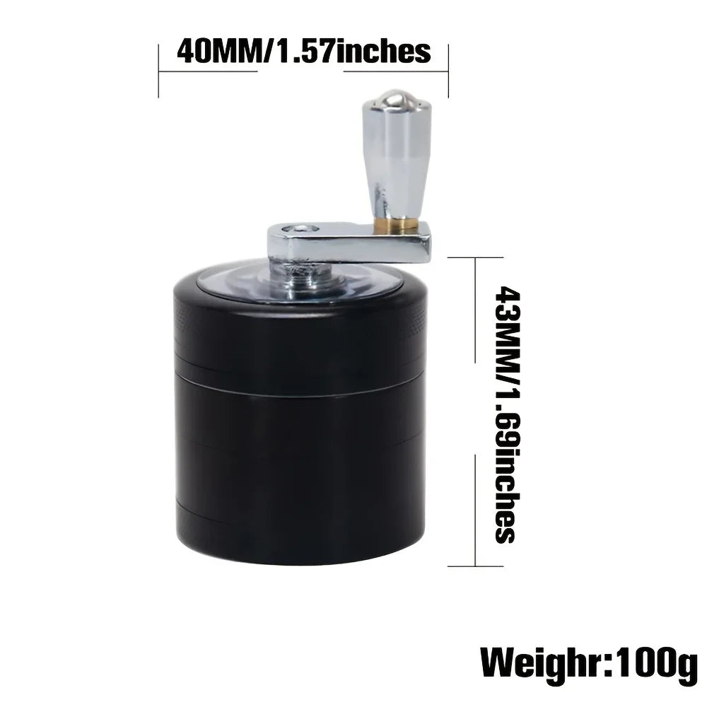 Heavy-Duty Manual Grinder for Spices and Seasoning