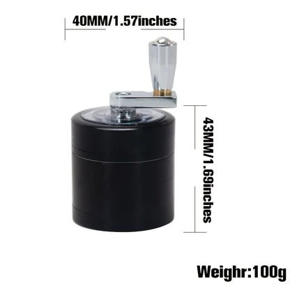 Heavy-Duty Manual Grinder for Spices and Seasoning
