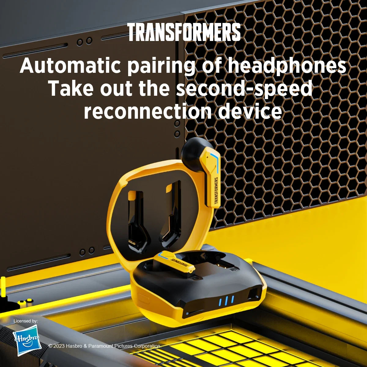 Wireless TF-T06 Gaming Earbuds with Dual Mode & Mic